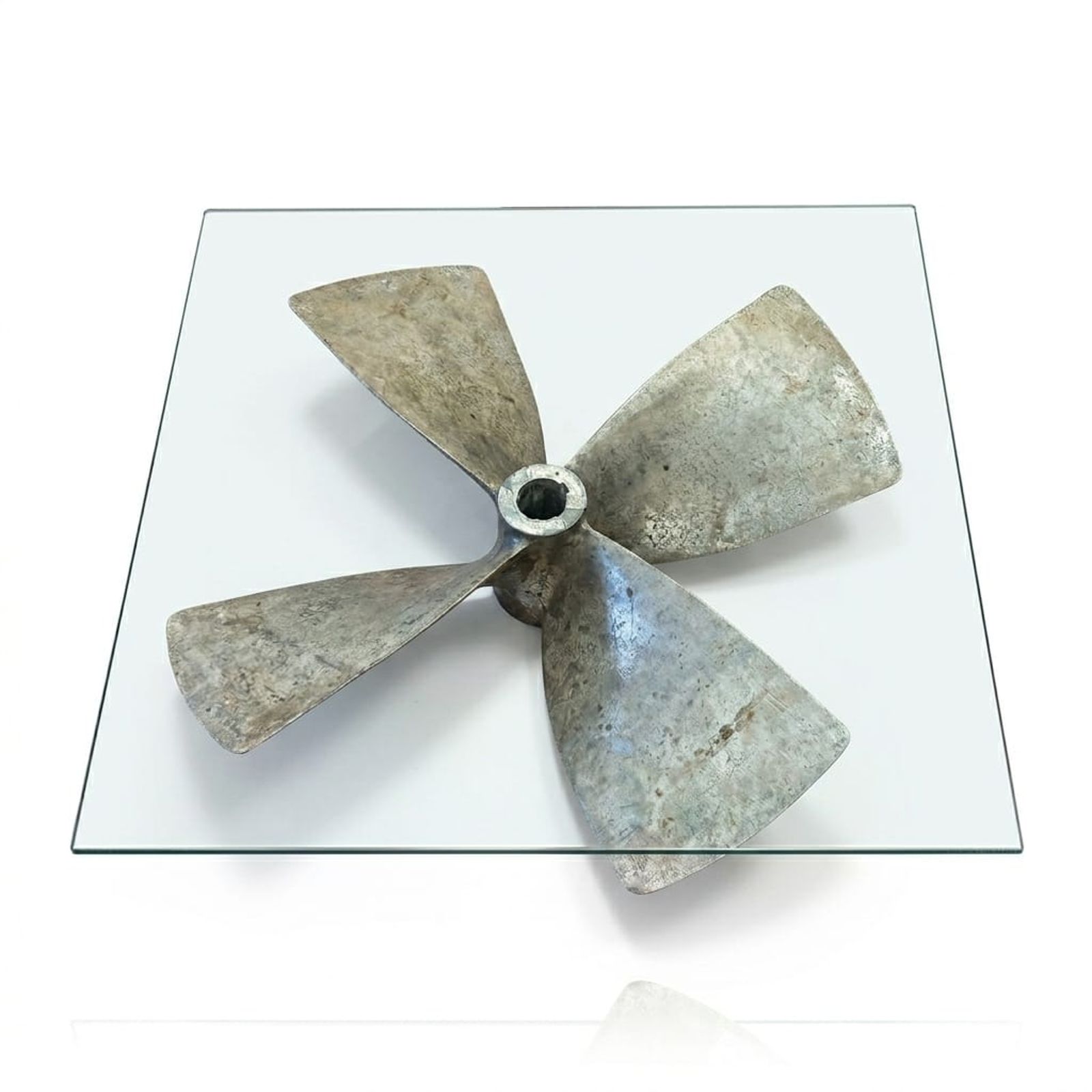 Timothy Oulton Junk Art Propeller Coffee Table