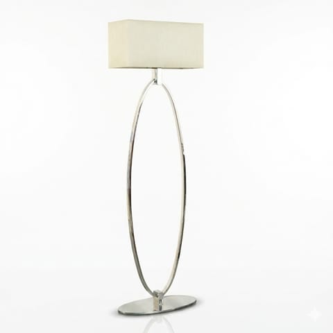 Eichholtz Ovalle Floor Lamp in Polished Chrome