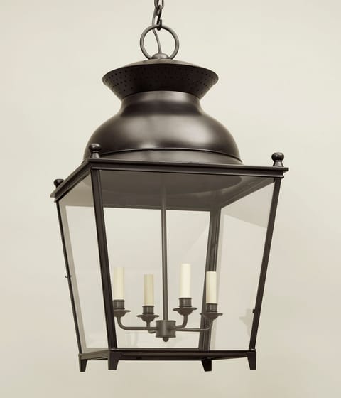 Small Vaughan French Chateau Lantern in Bronze