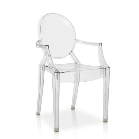 Kartel Louis Ghost Chair, clear Ploycarbonate