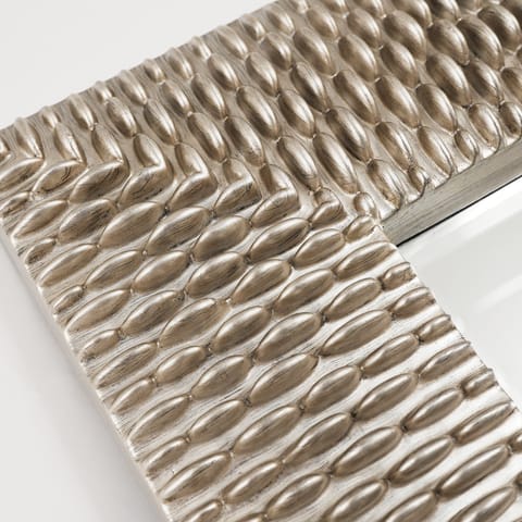 Large Textured Wall Mirror by R.V. Astley (photo 2)