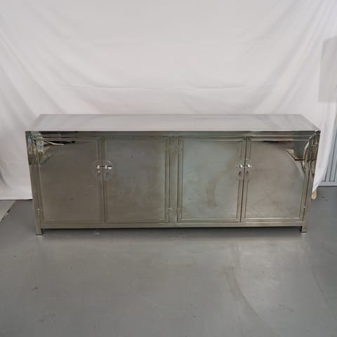 Coach House Surrey Polished Metal Sideboard (photo 2)