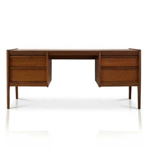 Vintage Younger Teak Desk, 1960s Mid Century